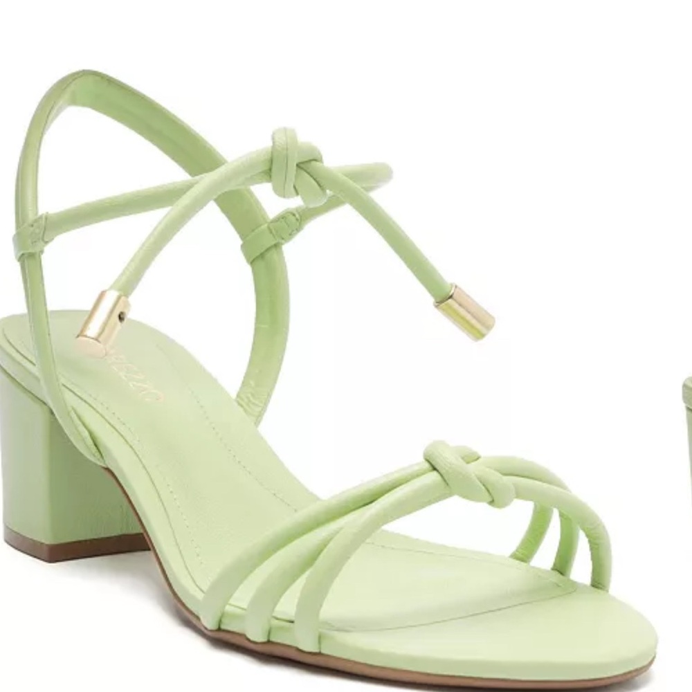 Arezzo Women's Camila Mid Block Heel Sandals